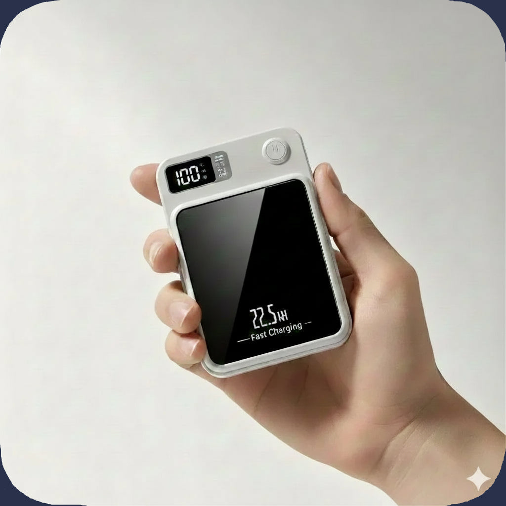 MagBoost EverCharge 20K held in hand.